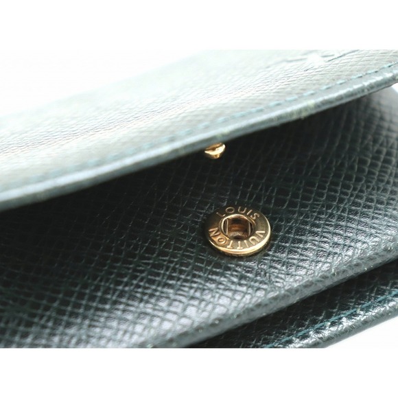 Louis Vuitton Taiga Boite Coin Wallet Leather Epicea Green - Picture 5 of 9
